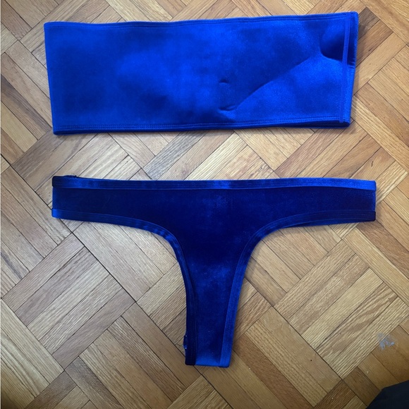 Hoaka Swimwear Other - Blue Velvet Bikini Set